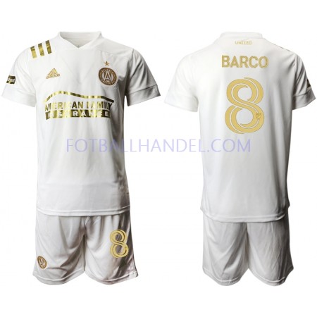 Barn Fotballdrakter Atlanta United Barco 8 Borte 2020-21 Kortermet